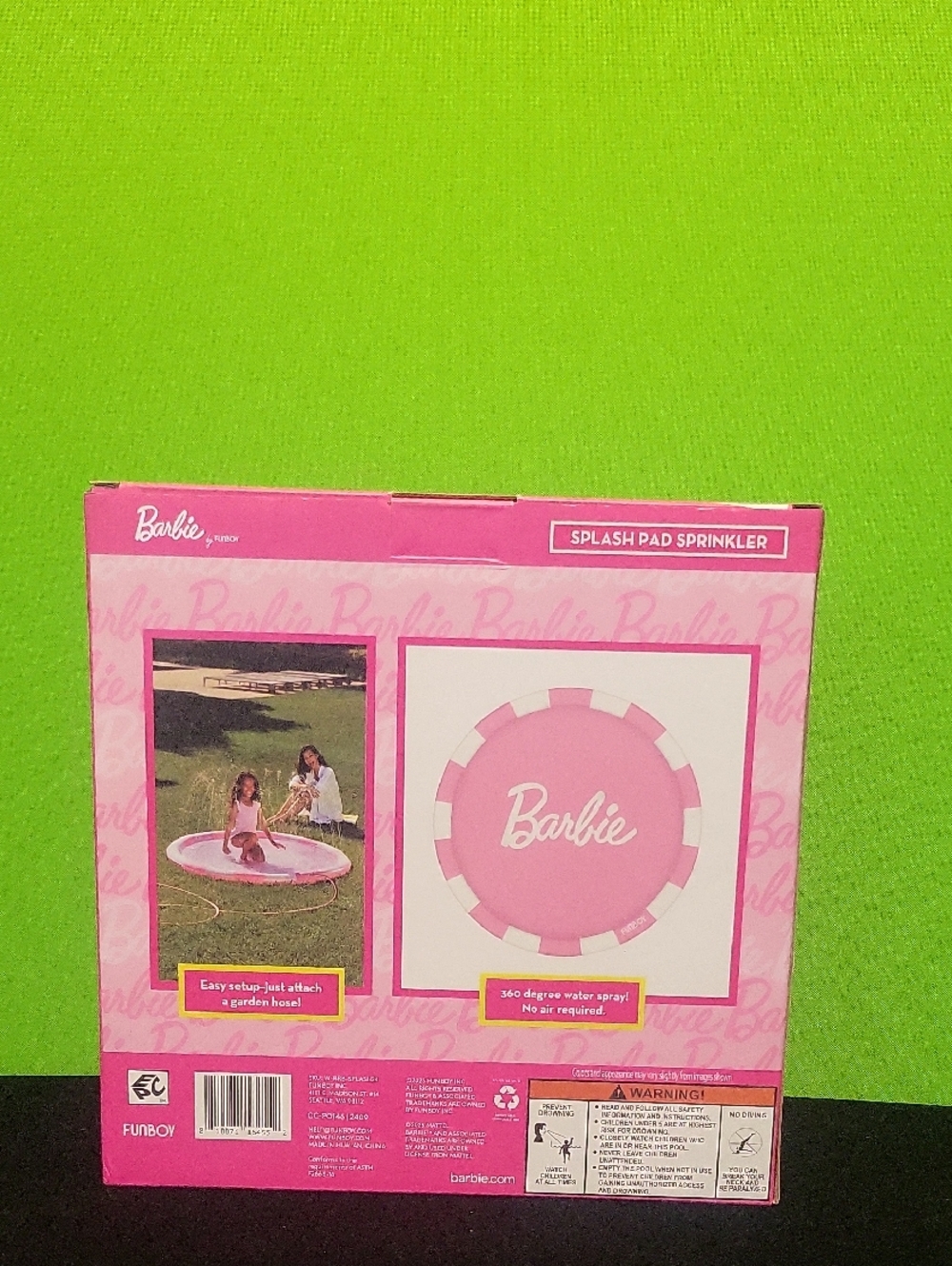 Barbie Pink Inflatable Splash Pad - Picture 2 of 2